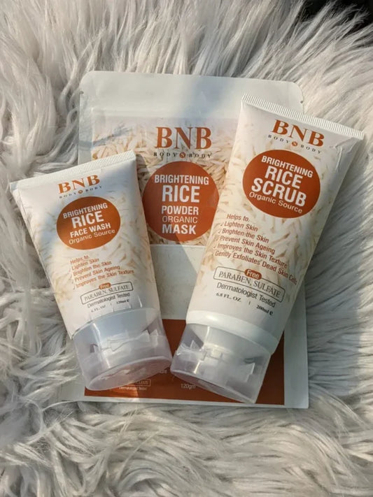 BNB Rice Kit Brightening & Glow (3 in 1)