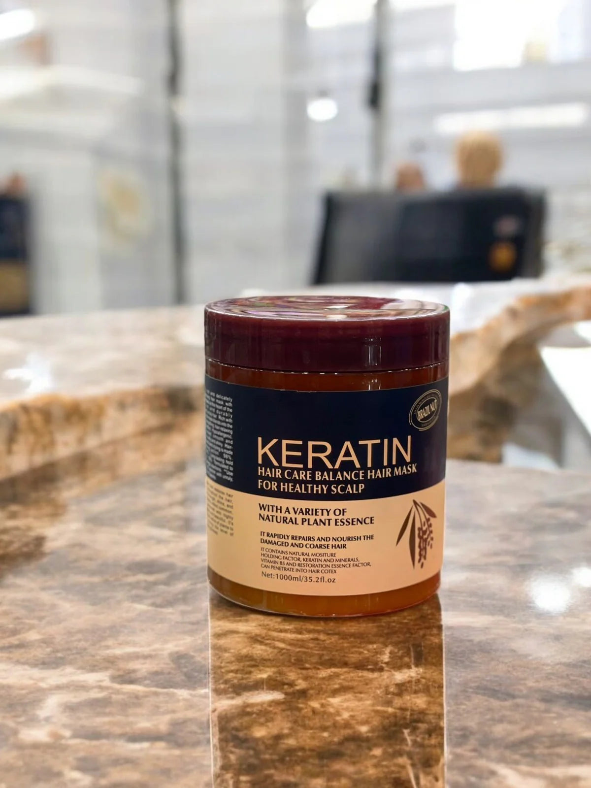 Brazil Nut Keratin Hair Care Balance Keratin Hair Mask & Keratin Hair Treatment 500 ml